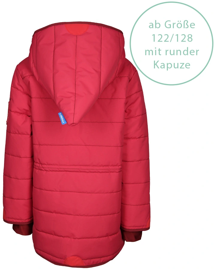 Winterparka KAISA ARCTIC in persian red/red