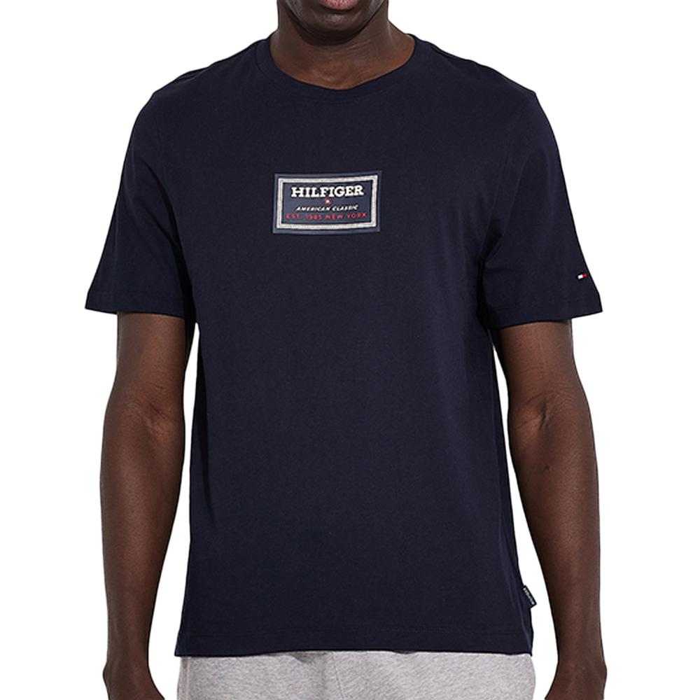 Tommy Hilfiger T-shirt Marine Homme Tommy Hilfiger Label Hd