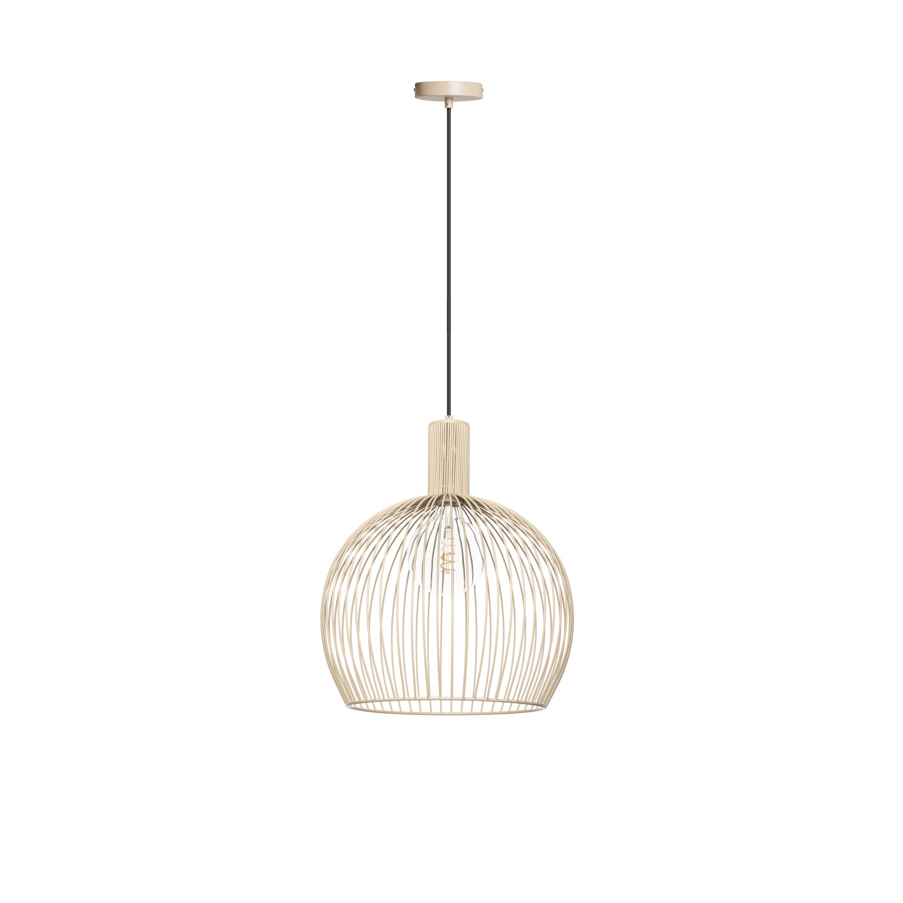 ETH Wire hanglamp 40cm 1x E27 mat zand