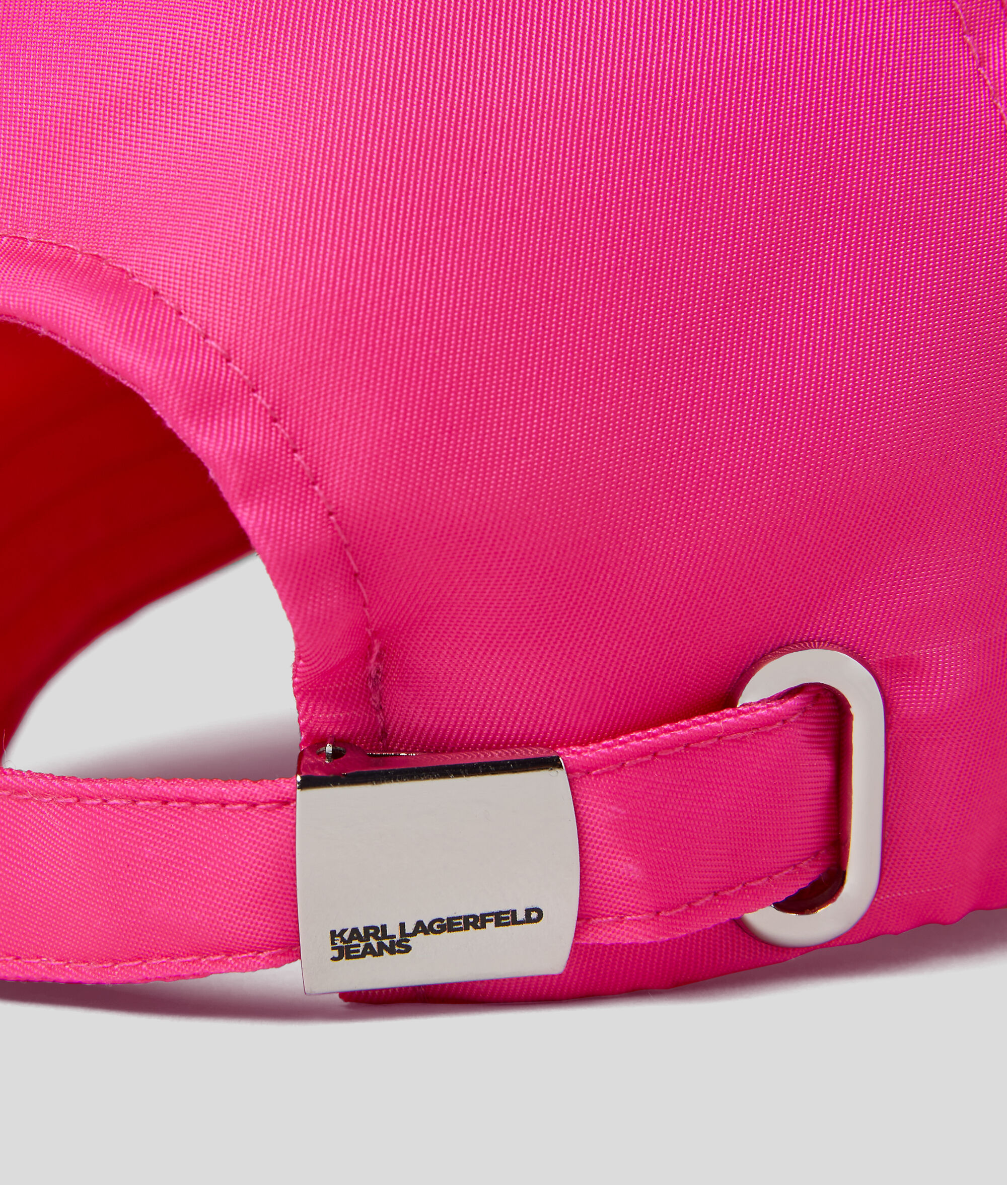 CASQUETTE EN NYLON AVEC EMPIÈCEMENT À LOGO KLJ