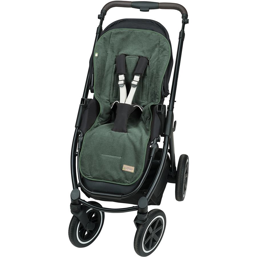 odenwälder Nicky-Kinderwagen-Auflage eucalyptus