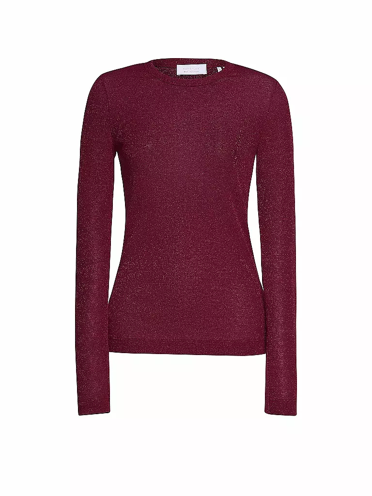 RICH & ROYAL Langarmshirt dunkelrot