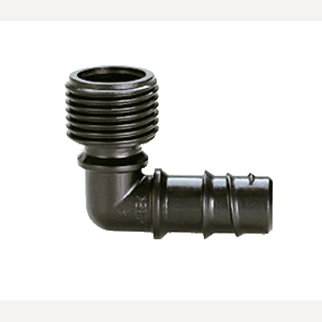 Lot de 2 coudes fileté 90° 15/21 mm Claber