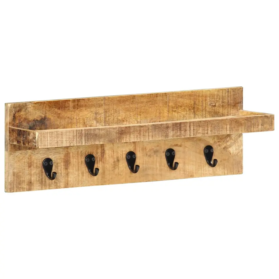 vidaXL - Kapstok - Bruin - Hout