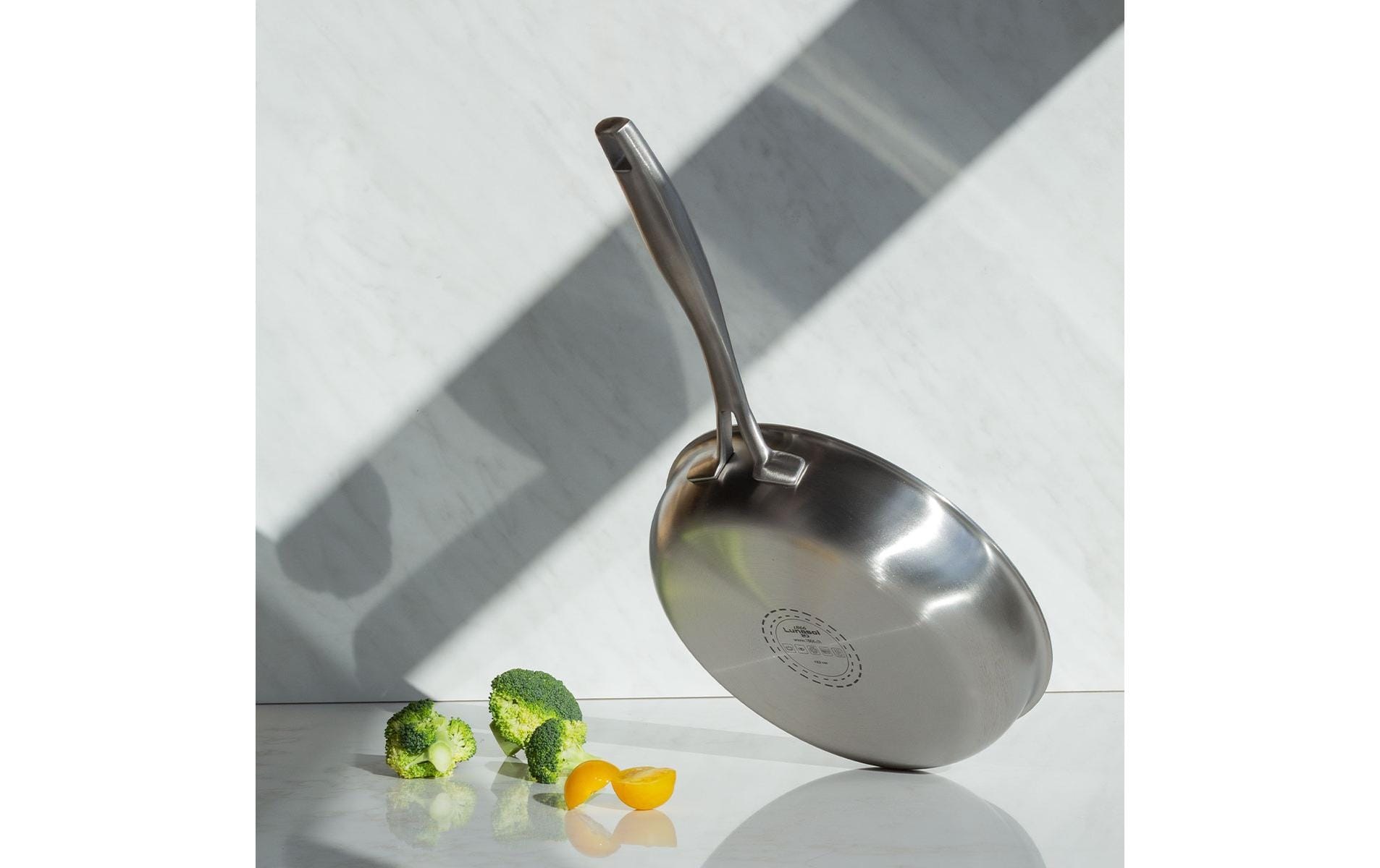 Bratpfanne »Lunasol Sirius Terra Multi-layer, Conical« Aluminium