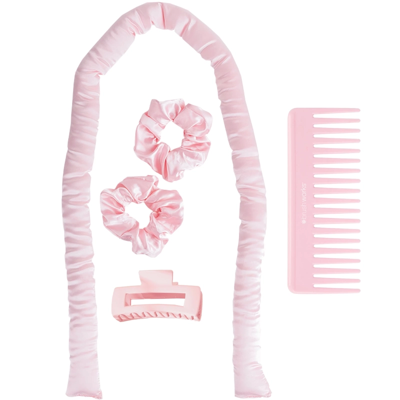 Brushworks Heatless Hair Curling Set