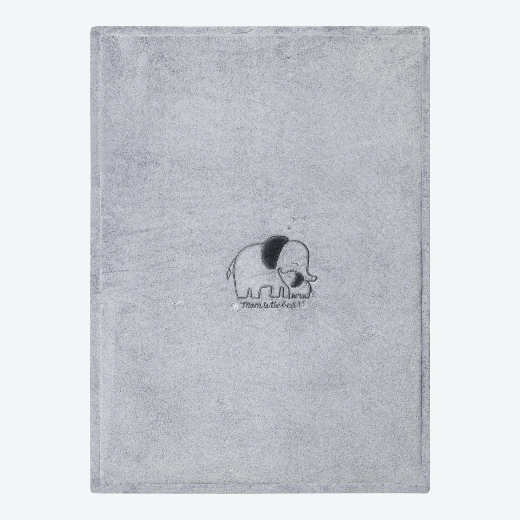 Baby-Decke mit Elefanten-Muster