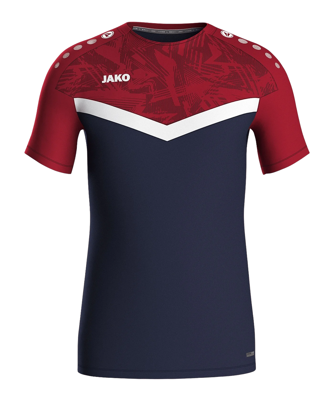 JAKO Iconic T-Shirt Damen Blau Rot F901