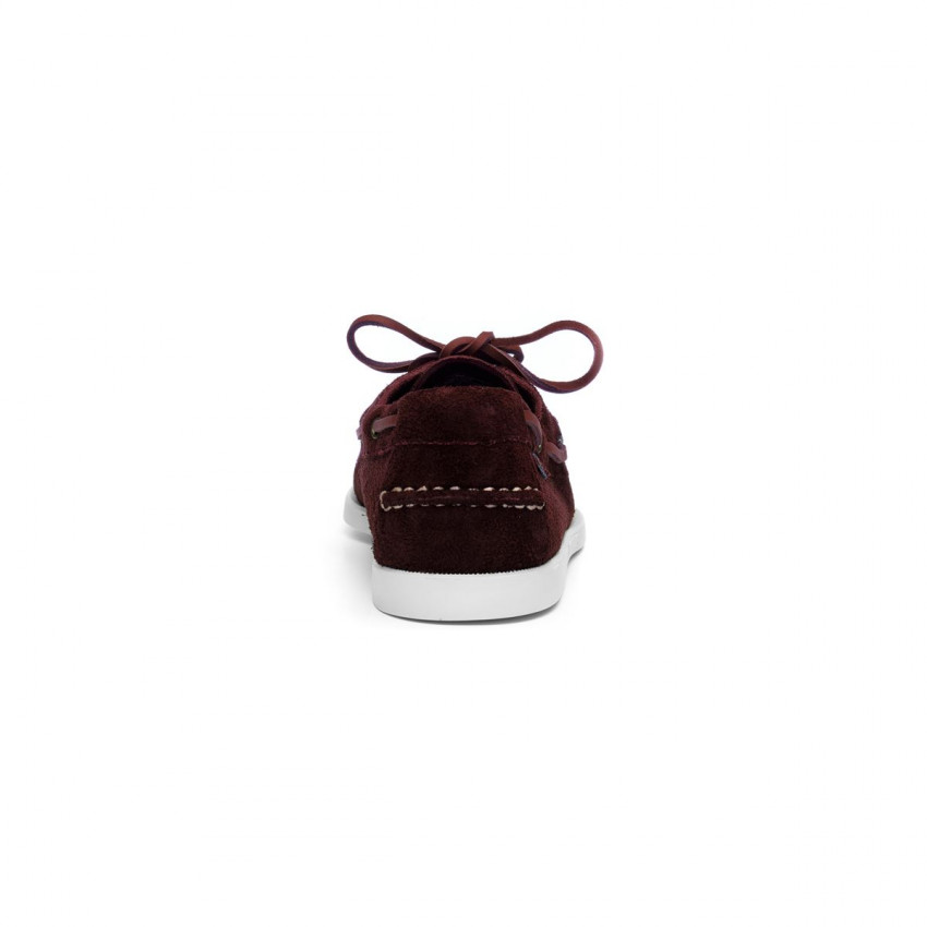 DOCKSIDES PORTLAND FLESH OUT BORDEAUX-Chaussures bateau pour homme en suede Portland