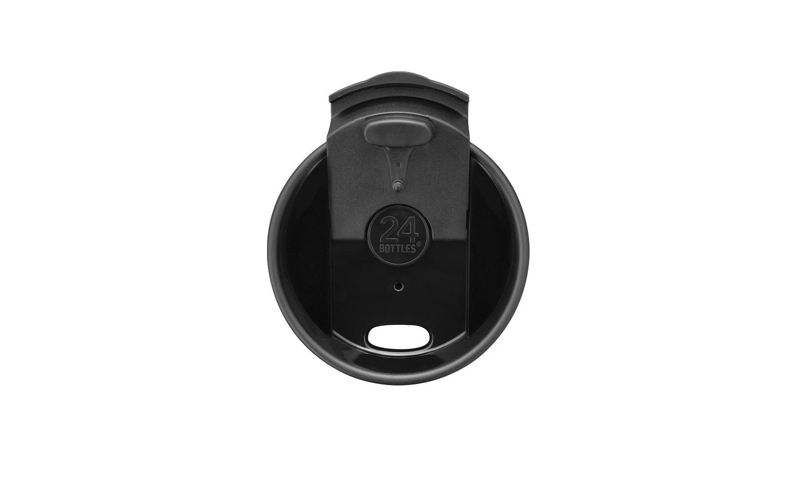 Ersatzdeckel Sip&Go Schwarz/OrangeThermobecher Deckel