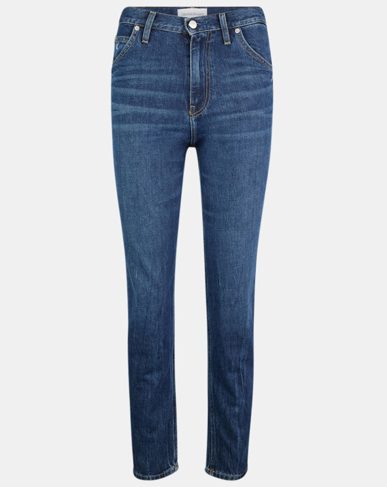 Calvin Klein Jeans Jean Mom Stone bleu