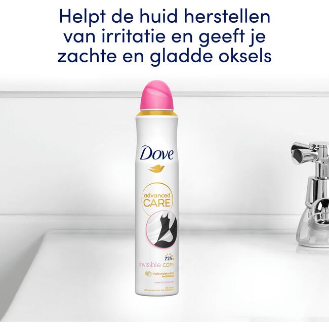 Dove Invisible Care Semi-Compressed Deodorant 200ML