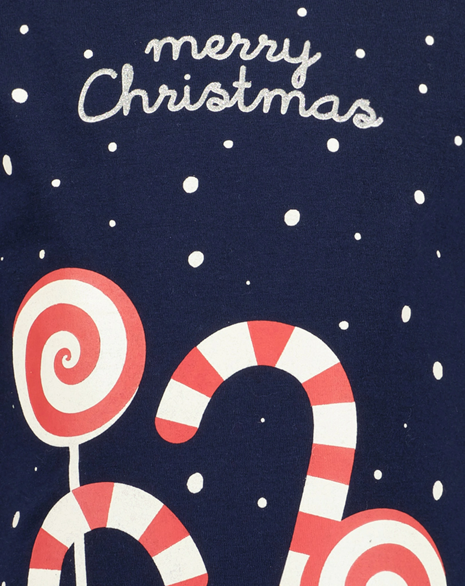 Langarmshirt MERRY CHRISTMAS in ultramarin