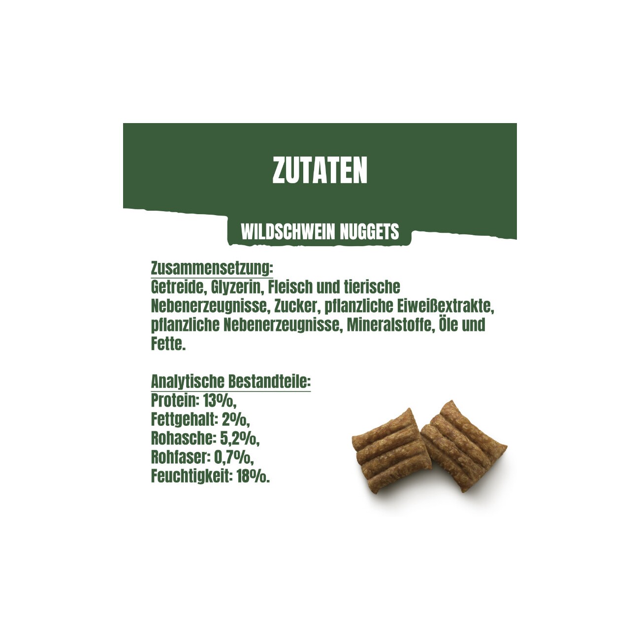 Adventuros Nuggets Wildschwein 4x300g