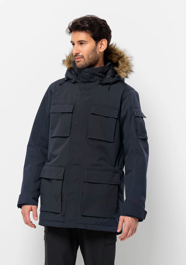 Jack Wolfskin Parka »GLACIER CANYON PARKA« mit Kapuze
