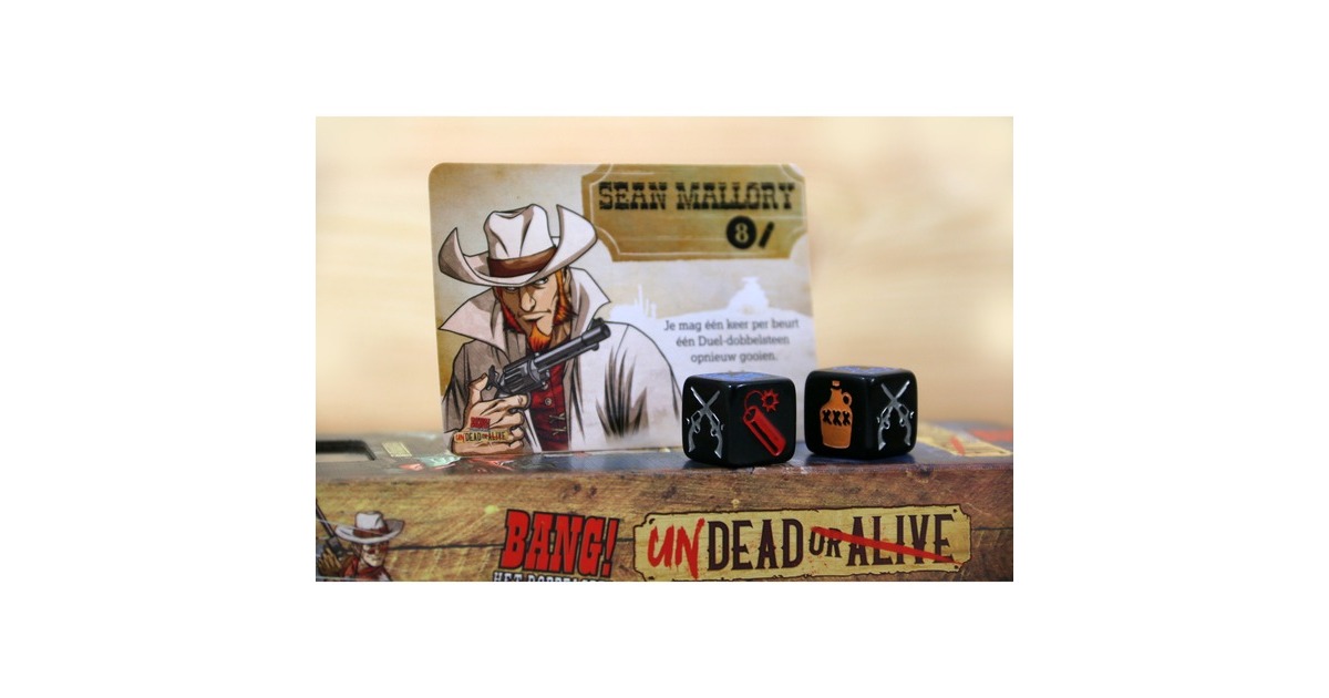 White Goblin GamesBang! Het Dobbelspel: Undead or Alive (uitbreiding 2)  (Uitbreiding, Nederlands, 3 - 8 spelers, 15 minuten, Vanaf 8 jaar)