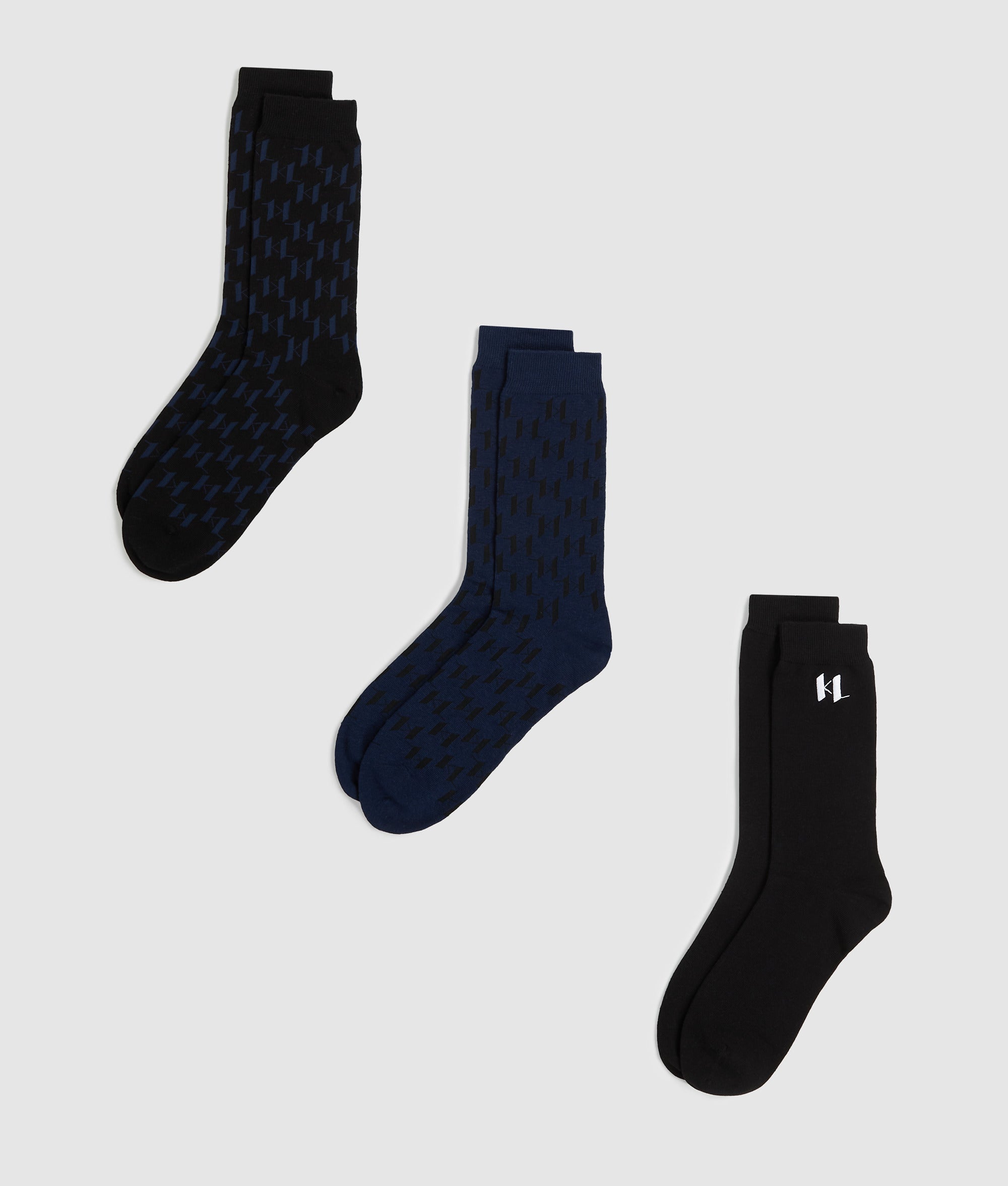 Monogram sokken – 3 paar