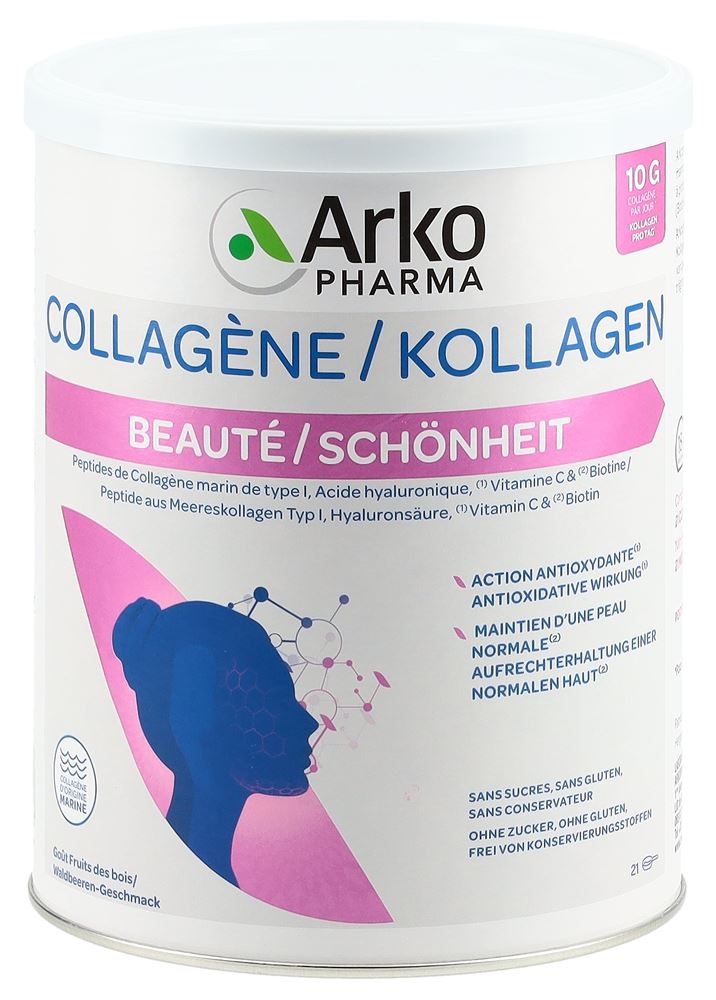 Arkopharma Kollagen Plv Schönheit Ds 260 g