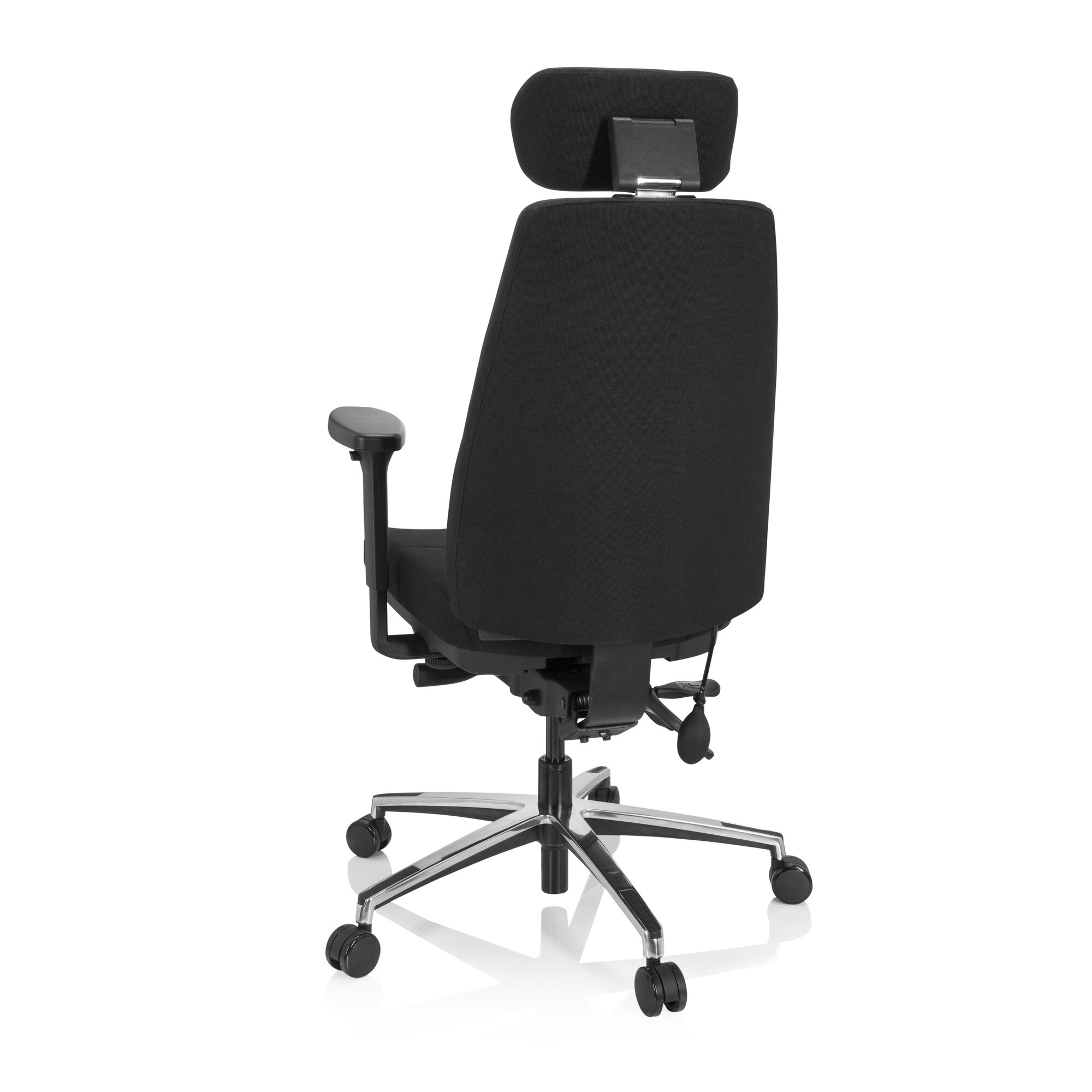 Profi Bürostuhl PHOENIX PRO I Stoff mit Armlehnen (höhenverstellbar) hjh OFFICE
