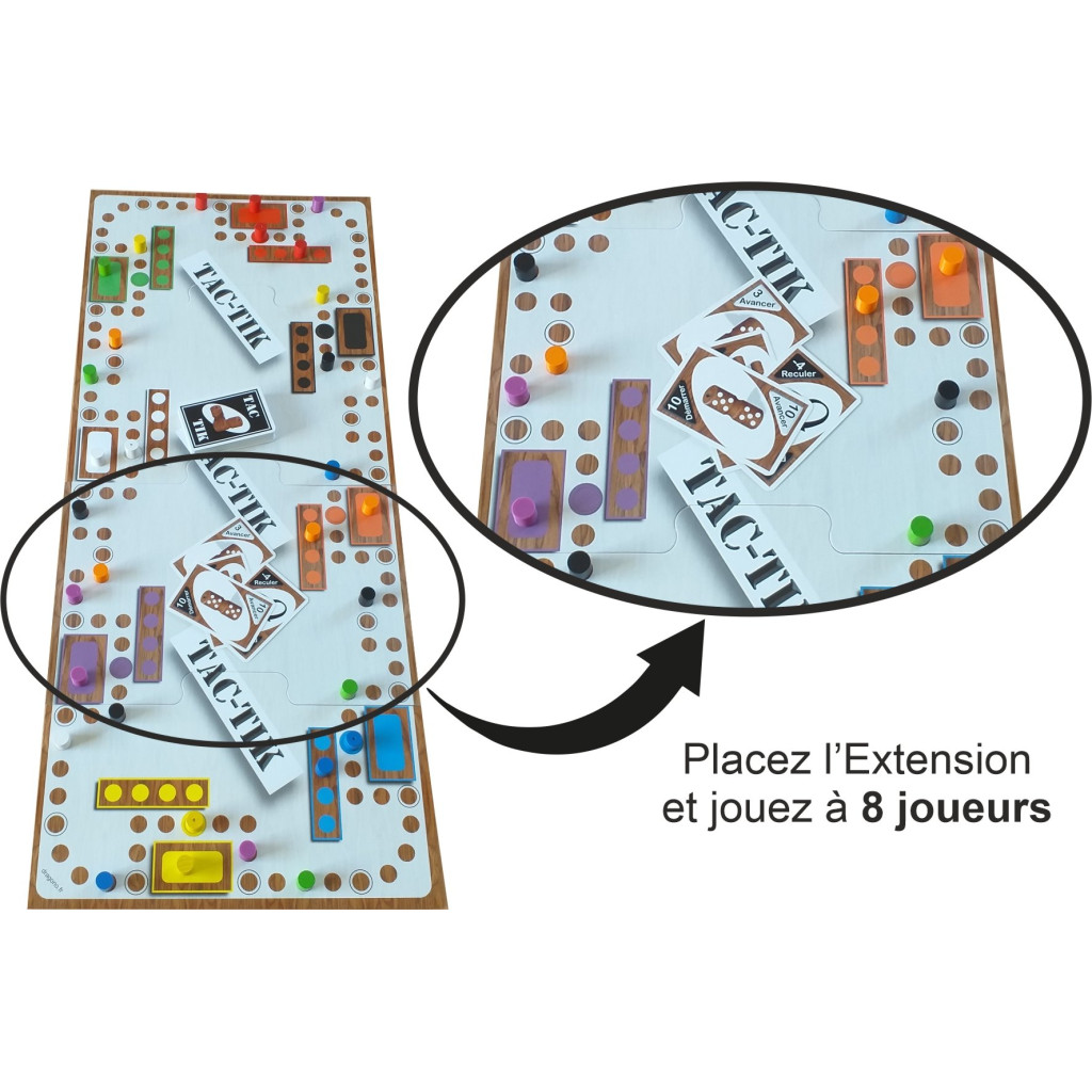Extension TAC-TIK 8 joueurs
