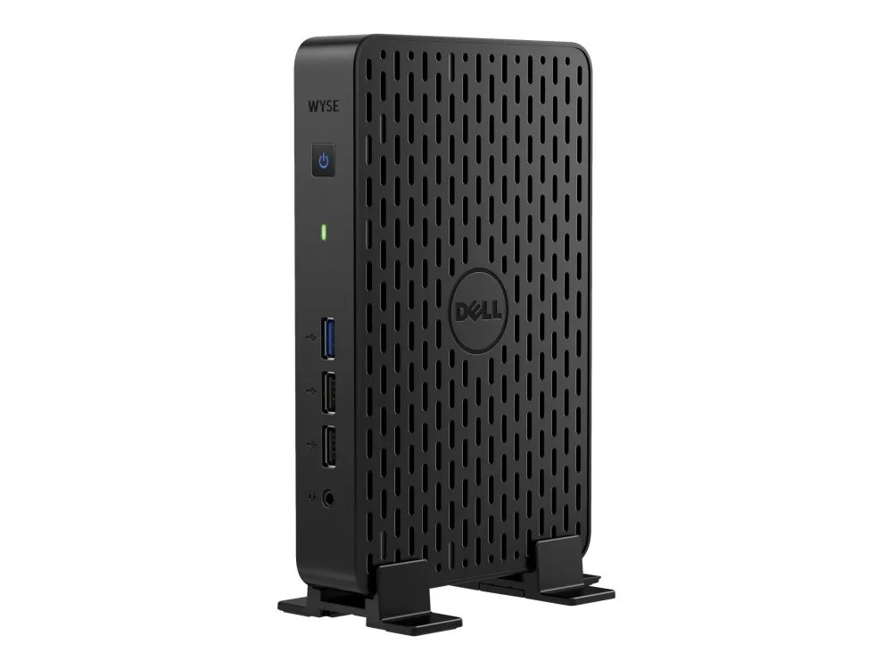 Dell Wyse 3030 LT - Tynd klient - DTS - 1 x Celeron N2807 / 1.58 GHz - RAM 2 GB - flash 4 GB - HD Graphics - Gigabit Ethernet - Wyse Thin OS - skærm: ingen - sort - BTP - med 3 Years Dell Collect and Return Service