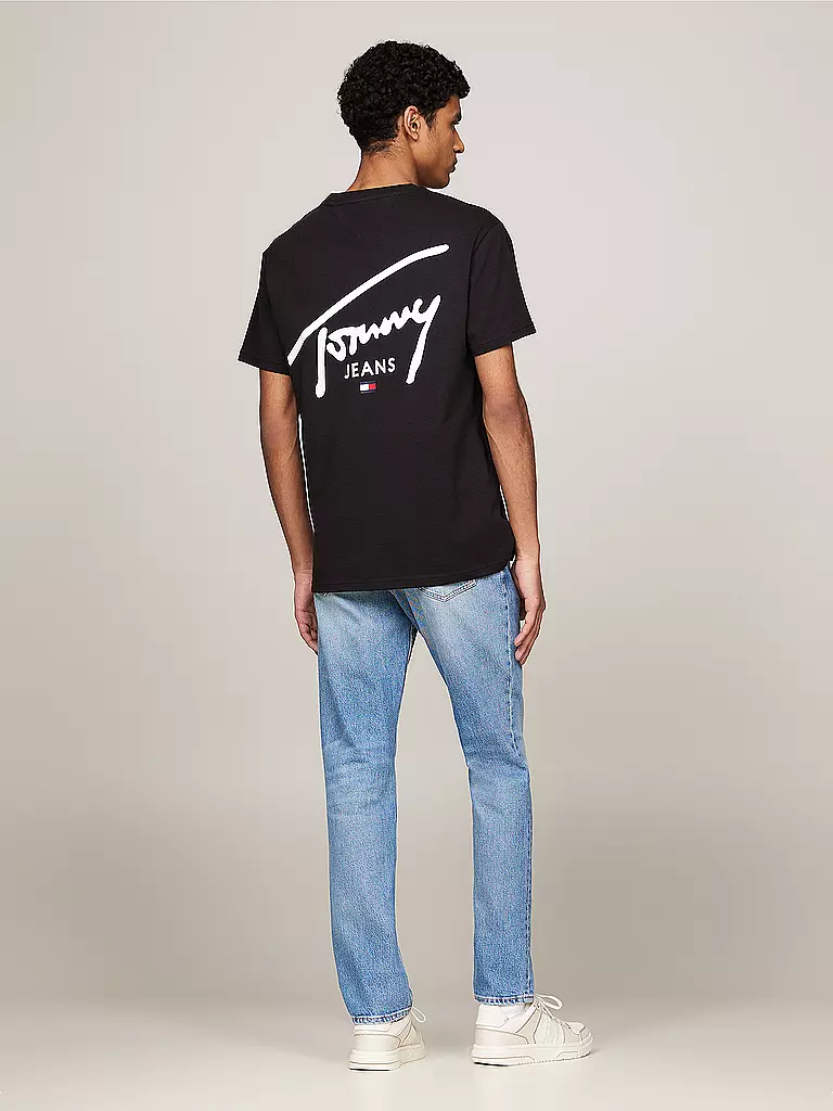 TOMMY JEANS T-Shirt  schwarz