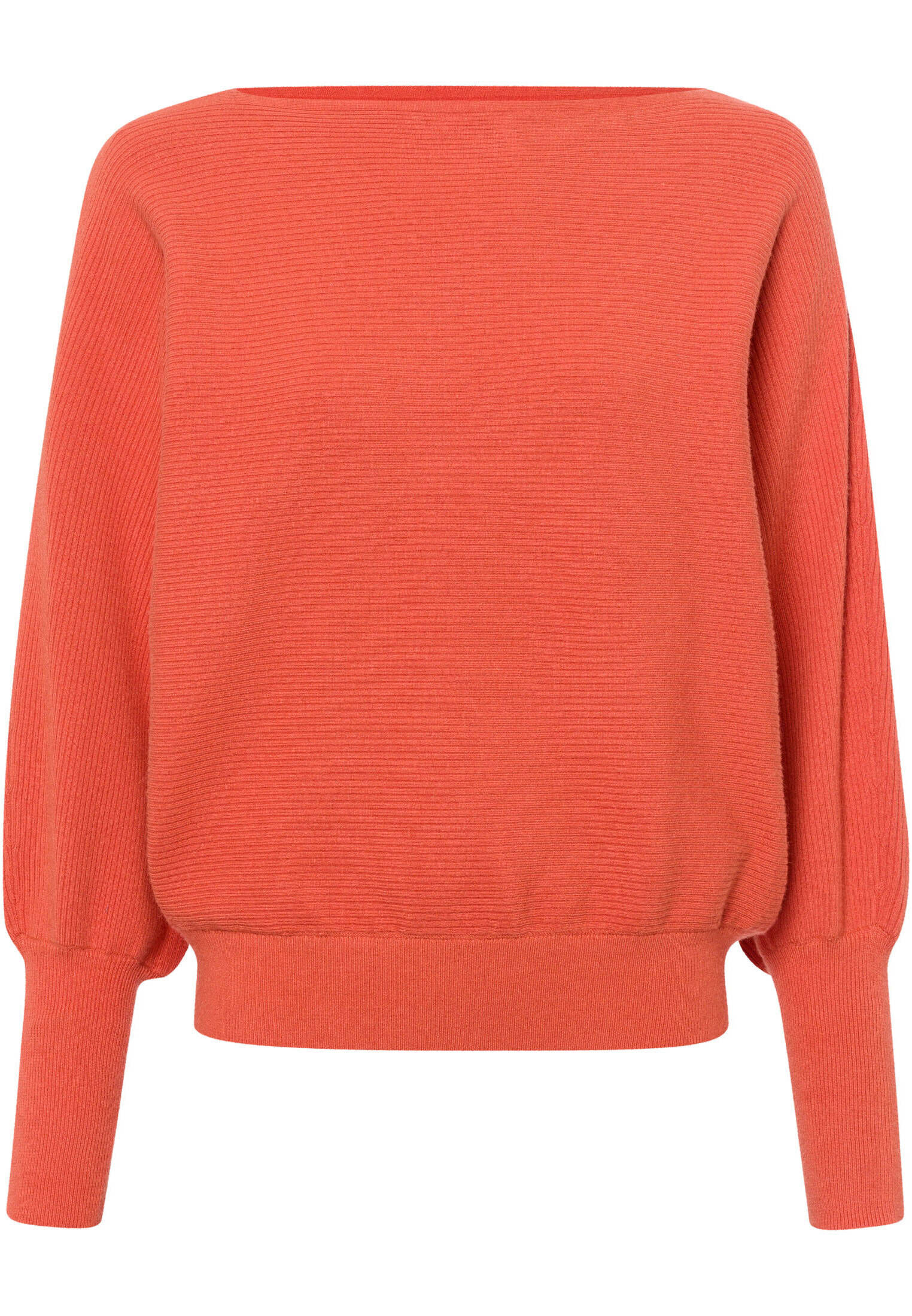zero| Damen Pullover mit U-Boot Ausschnitt