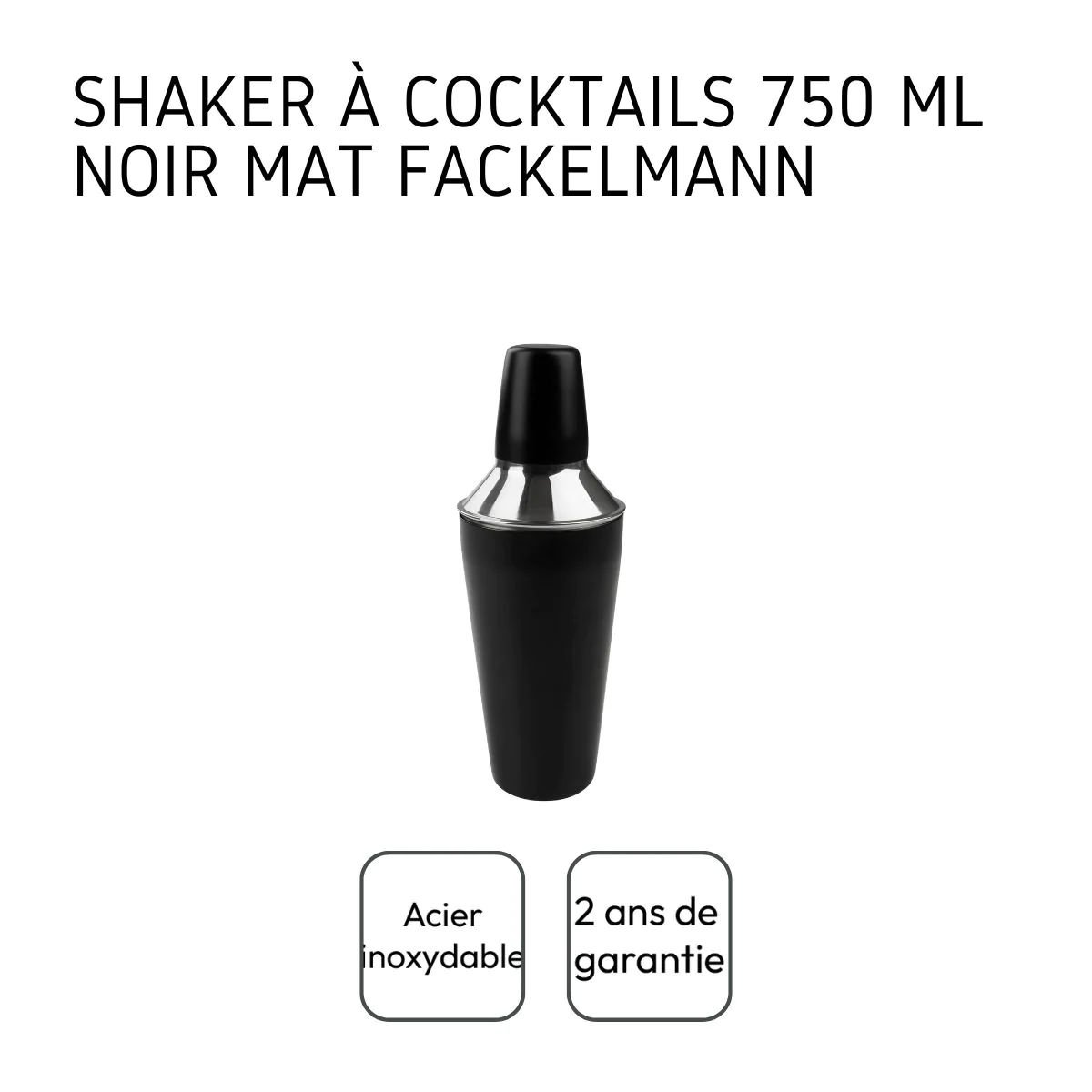Shaker de barman pour cocktails de 750 ml Spectre Fackelmann
