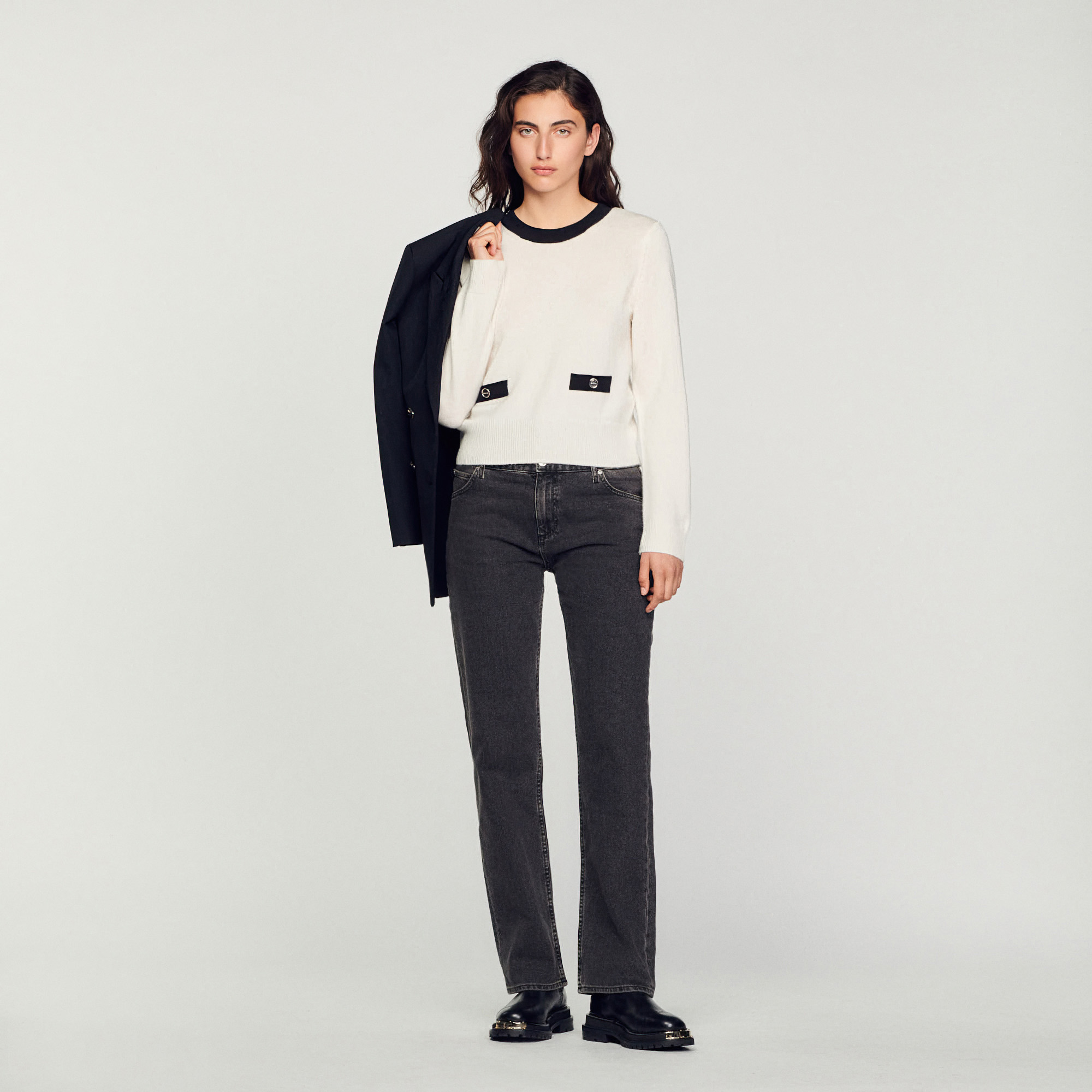 Pull en maille fine