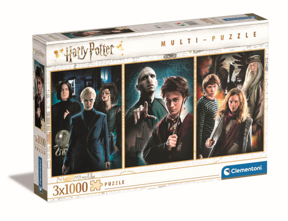 Clementoni 3 x 1000 T Harry Potter