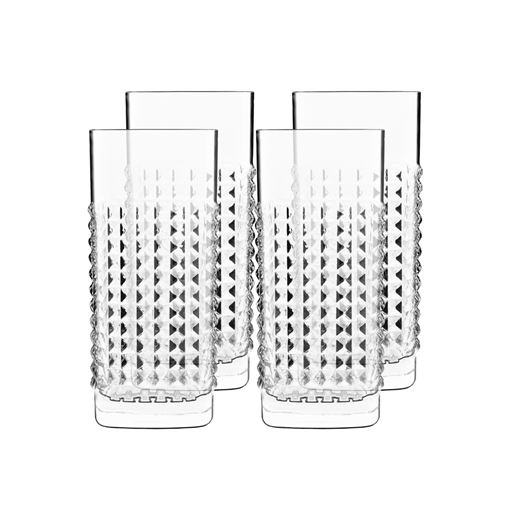 Luigi Bormioli Mixology Elixir 4-pak Ølglas/Longdrinkglas, Klar, 48 cl