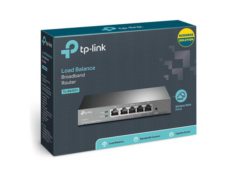 TP-Link VPN-Router TL-R470T  V6 Breitband-Router