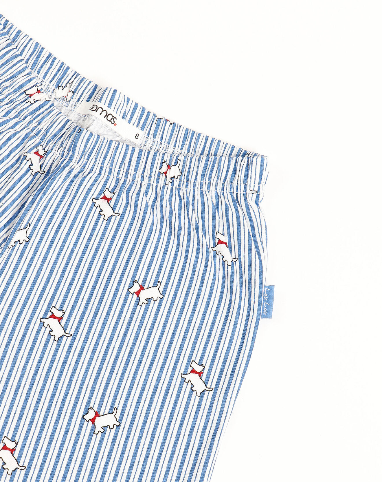 Admas Pyjama T-Shirt & Short bleu