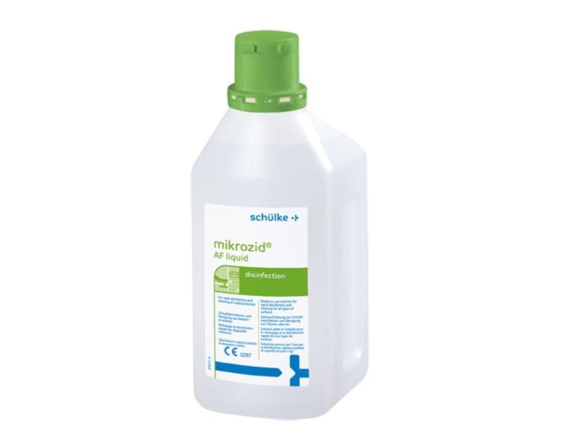 Schülke Desinfektionsmittel Mikrozid AF liquid 1 l Desinfektionsmittel für Meidzinprodukte und weitere Flächen