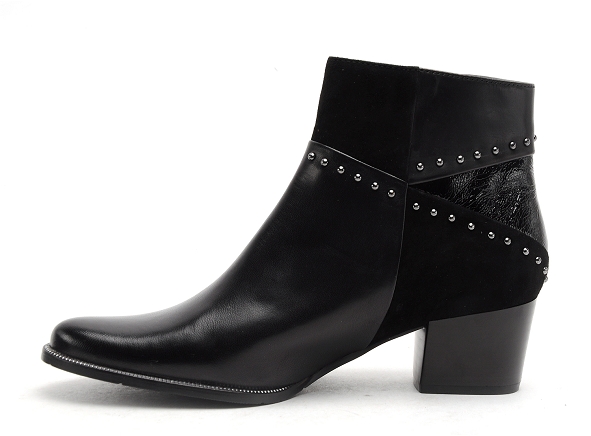 Regarde le ciel boots bottine talons femme isabelle 119 noir