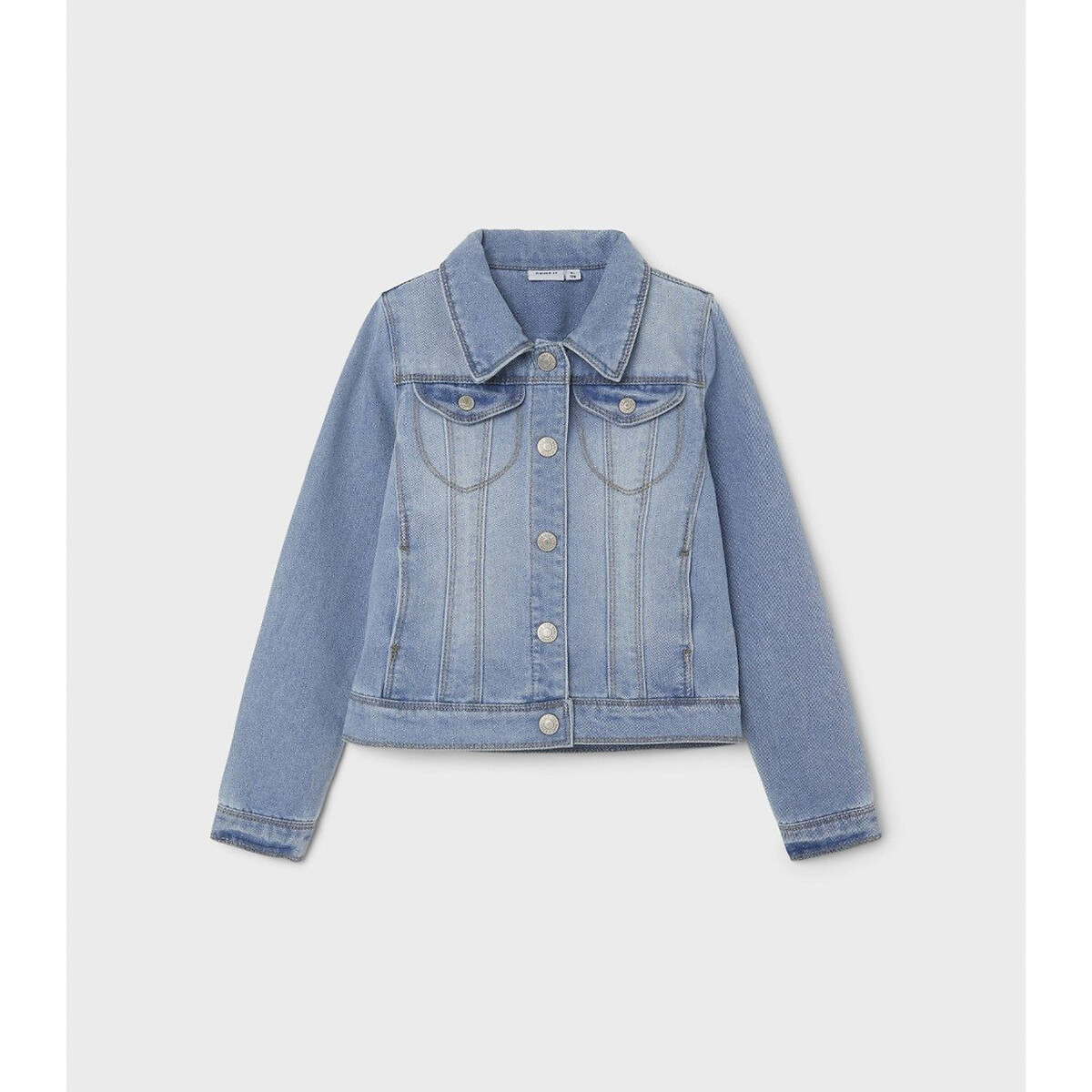 DÊ UM NOME A ELE<br>Colete jeans