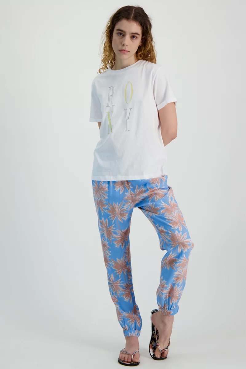 Roxy Sparkle Evening Space Letter Damen T-Shirt