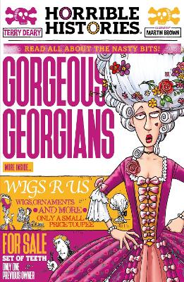 Gorgeous Georgians (newspaper edition) - Horrible Histories (Paperback)