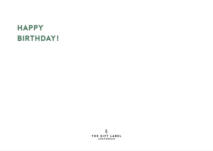 The Gift Label | Verjaardagskaart | You are the best