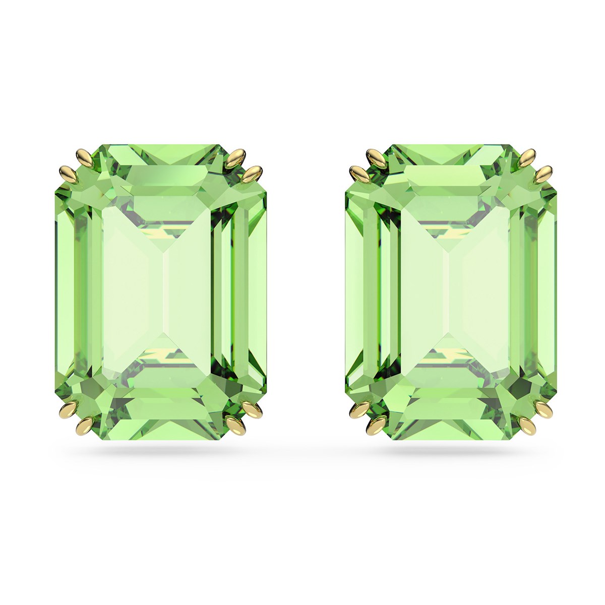 Boucles d'oreilles Swarovski Millenia vertes