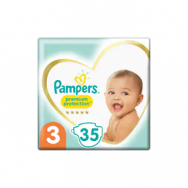 Pampers Premium protection maat 3 luiers (vanaf 6 kg tot 10 kg)