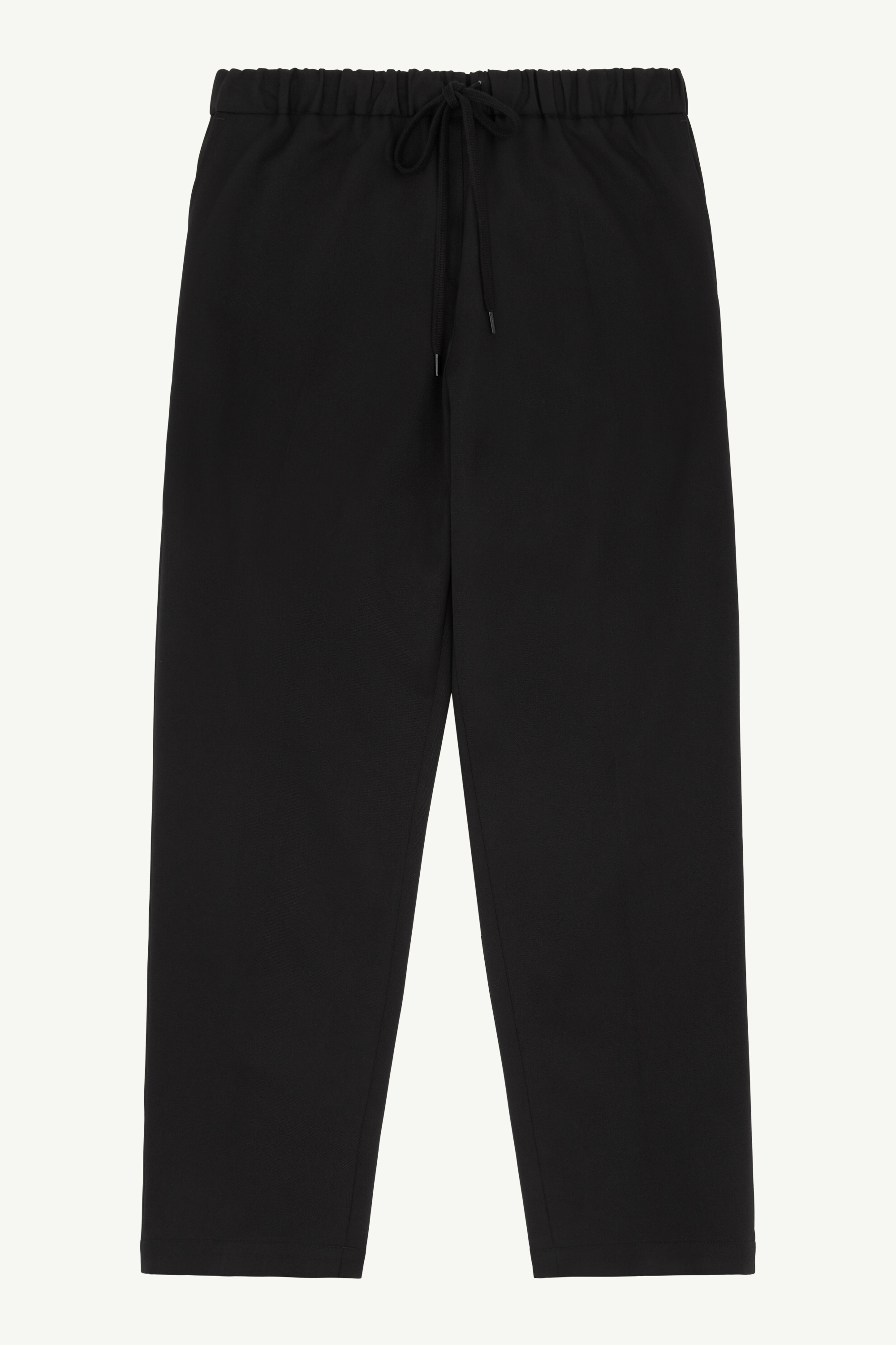 Pantalon en laine façon tailleur