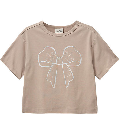 Sofie Schnoor T-Shirt - Asiatisch - Alt Rose/Schleife