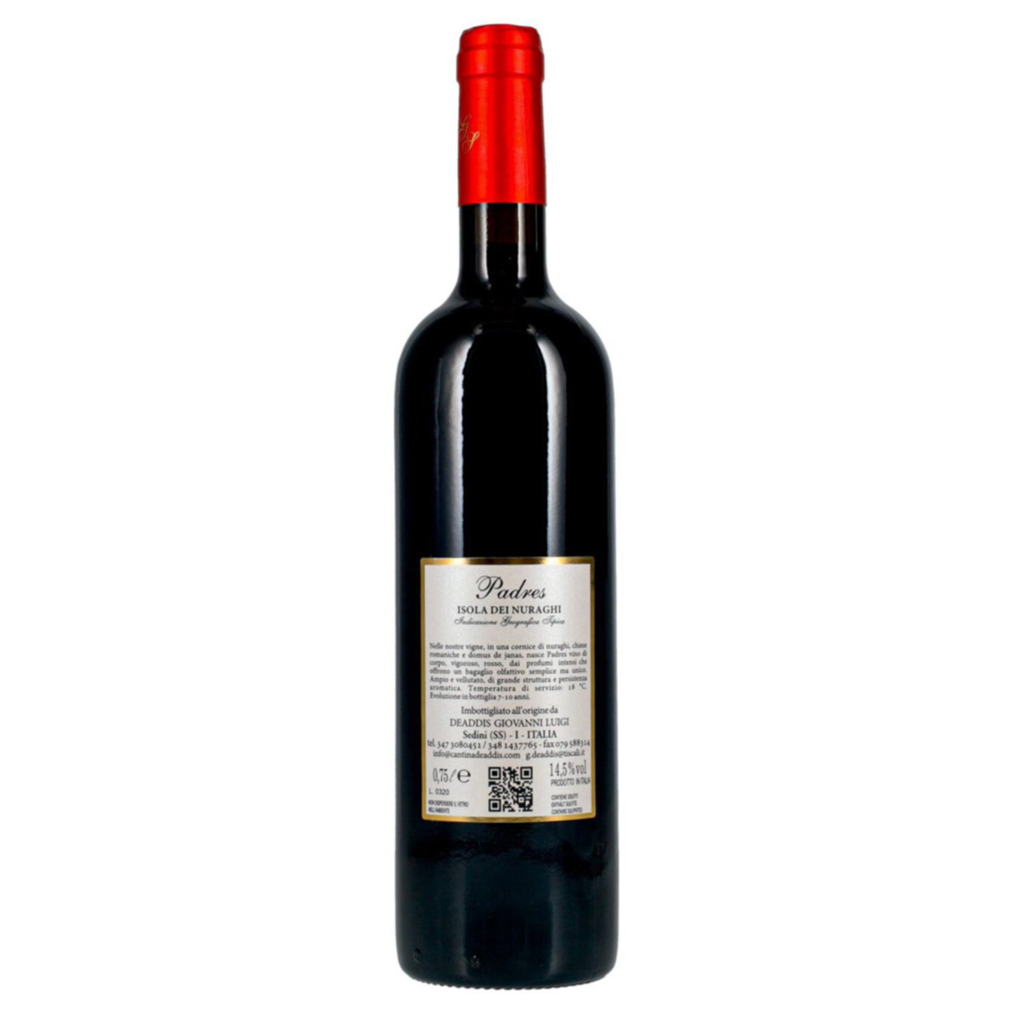 Isola dei Nuraghi Rosso IGT Padres Deaddis -75cl