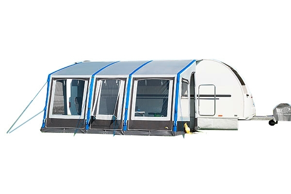 DWT Space Air HQ 375 XL aufblasbares Luftvorzelt Anbauhöhe 265 - 280 cm