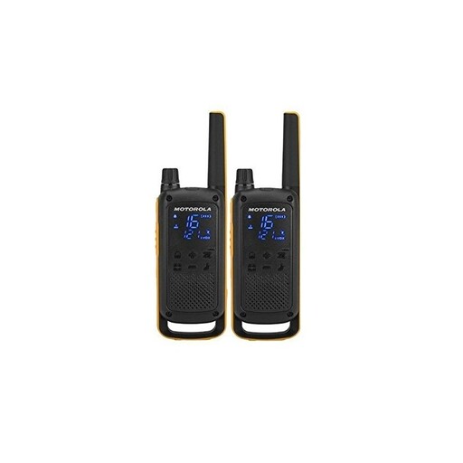 Walkie-talkie Motorola T82 Extreme, pacote duplo, rádios bidirecionais de 16 canais.