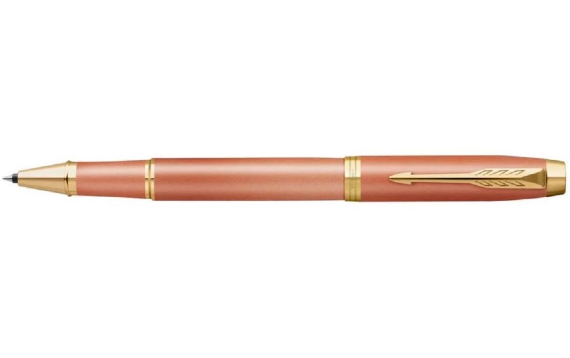 Rollerball IM Writing Rituals, Orange, FRollerball aus Messing in Orange, mit goldenen Zierteilen in der Geschenkbox