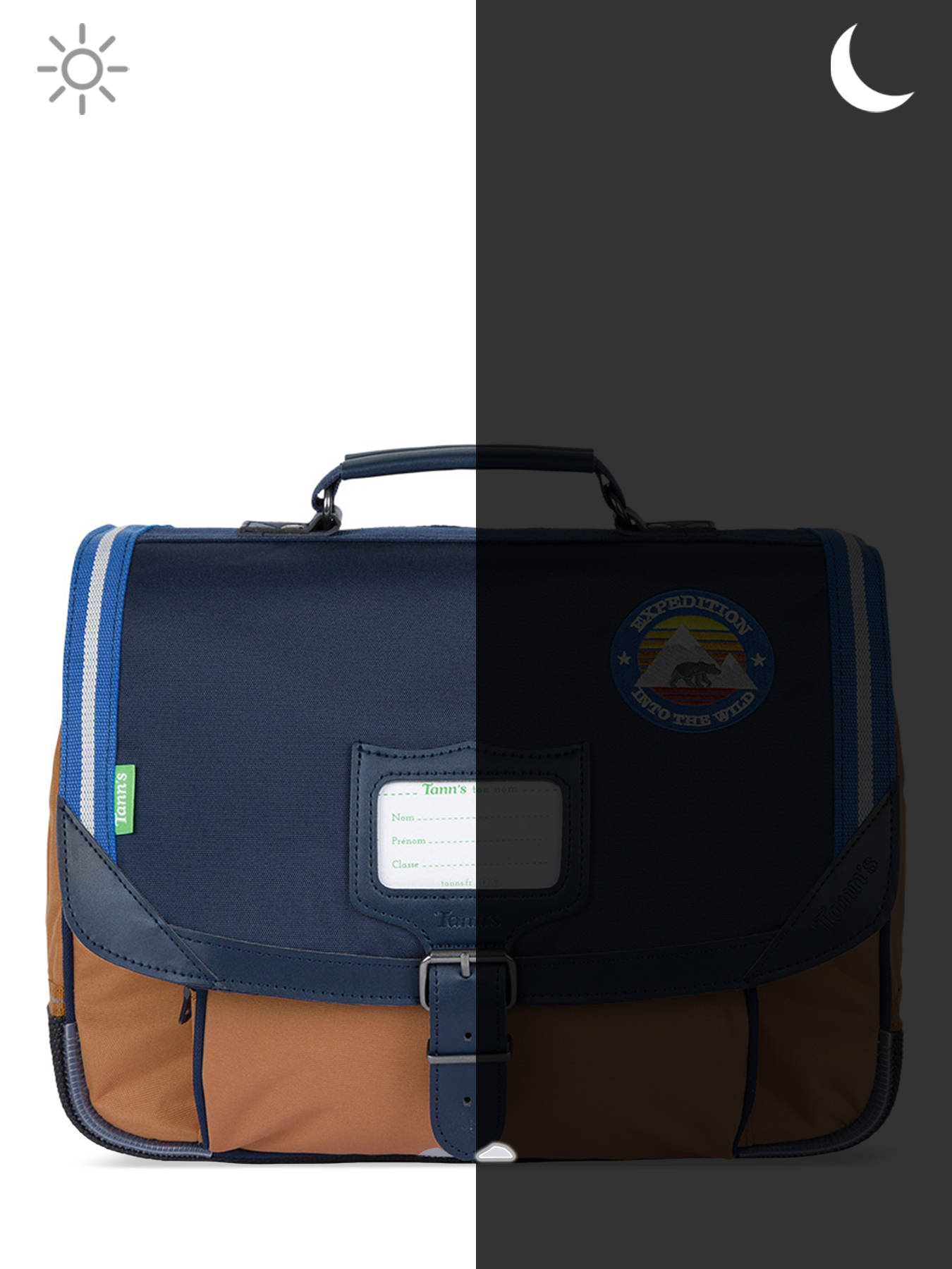 Cartable 1 compartiment TANN'S