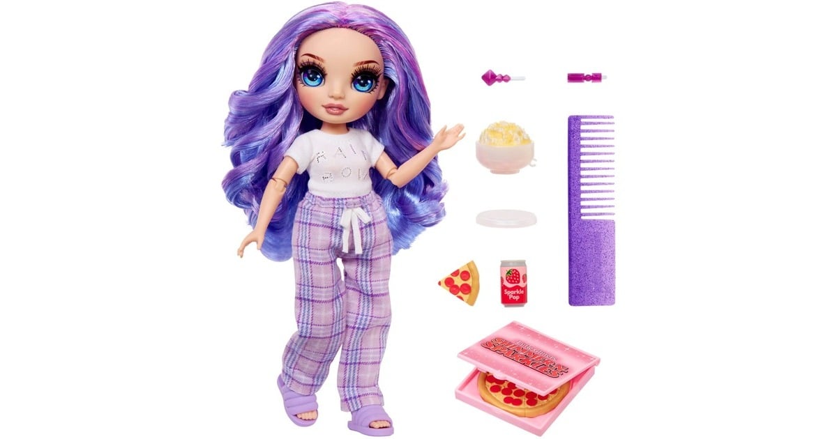 MGA EntertainmentRainbow High Junior High Pyjamaparty-modepop - Violet