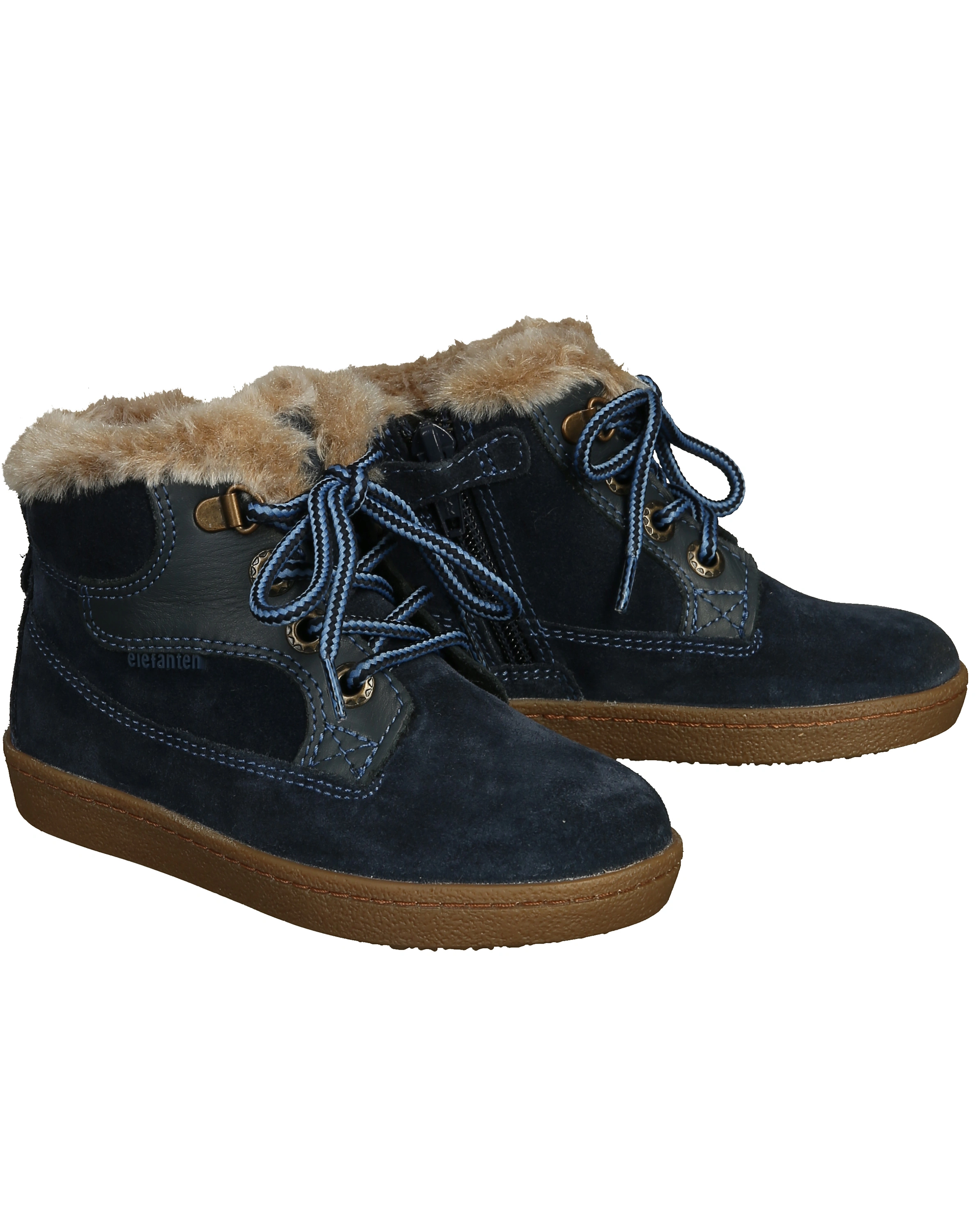 Leder-Schnürstiefel MERLIN MAX gefüttert in astrale